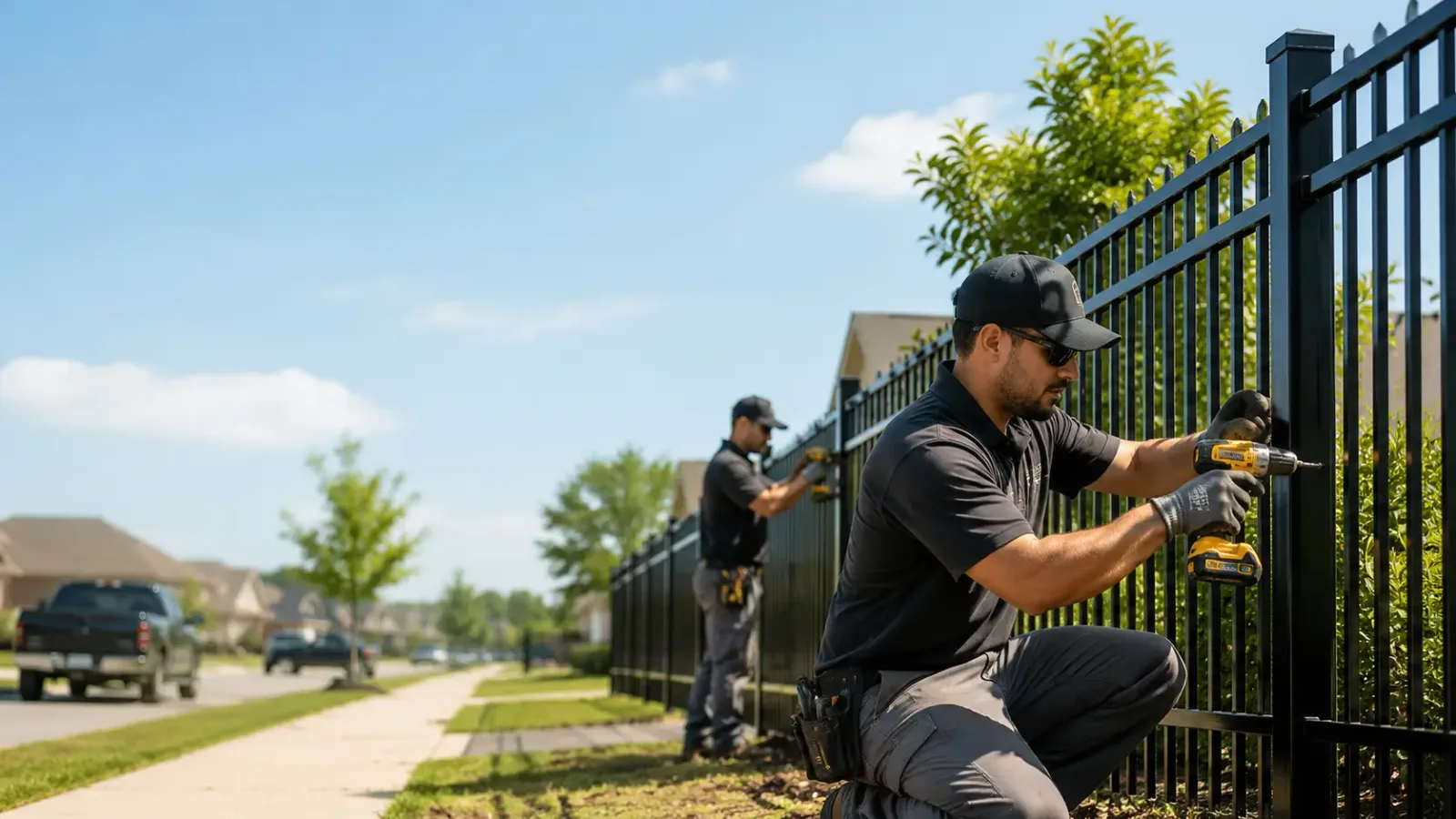 Metal Fence Installation in Perry, IA